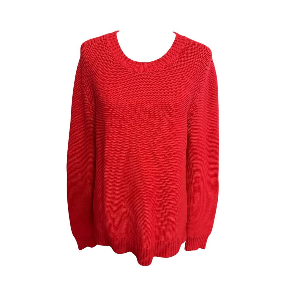 J.Crew Mercantile Red Sweater Medium